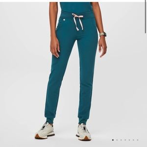 Figs Caribbean blue Zamora joggers